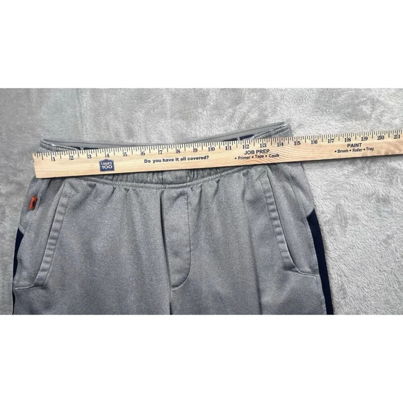 Vintage Polo Sport Gray Striped Mens Medium Thermo Vent Jogger Track Pants - Picture 9 of 15